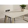Estelle 200 cm Eettafel Beige Marmerlook