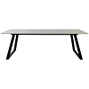 Estelle 200 cm Eettafel Grijs Marmerlook