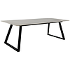Estelle 200 cm Eettafel Grijs Marmerlook