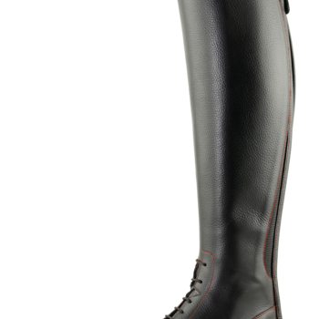 Petrie Luca black or brown Laced Ridingboot with and top-cuff honeycomb