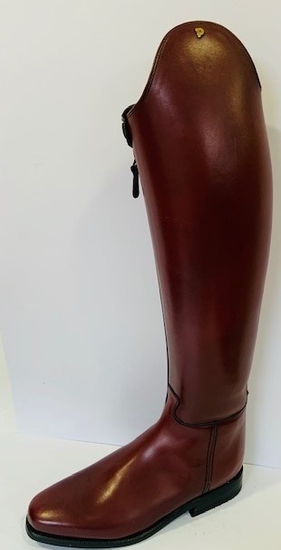 burgundy calf boots