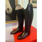 Petrie Dressage Boots 25% Discount D023-5.0  Petrie Anky Elegance in black calf leather+ Swarowski UK size 5.0 43-38.5-37.5