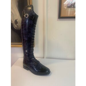 Petrie Boots D053-6.5 Petrie Florence laced ridingboot with a zipper UK 6.5 48-35 HE