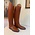 Petrie Dressage Boots 25% Discount D631-6.0 Petrie Anky dressage boot without zipper cognac in cow leather 6.0 48-36 XHE