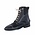 Petrie Rijlaarzen JO031 Petrie Professional laced ankle boot  black  with white stitchingUK 5.0