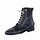 Petrie Rijlaarzen JO031 Petrie Professional laced ankle boot  black  with white stitchingUK 5.0