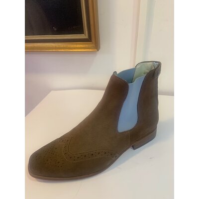 Petrie Rijlaarzen JO139 Petrie Oslo ankle boot brown suede EU 41