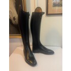 Petrie Boots D011-7.5  Petrie Florence laced ridingboot with a zipper black patent leather UK 7.7 48 - 40/42 calf