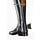 Petrie Zipper Boots (at the back) 25% discount Z055-6.0 Petrie Leeds with elastic section black  with lamswool lining 6.0-48-36