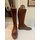 Petrie Boots D014-7.0   Petrie Florence laced ridingboot with a zipper cognac calf leather UK 7.0 43-38.5-37.5