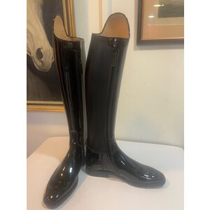 Petrie Dressage Boots 25% Discount D016-7.5 Petrie Sublime Dressage in black patent  leather 7.5 47-35