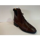 Petrie Rijlaarzen JO124 Petrie Professional laced ankle boot brown with white stitching  UK 4.0