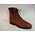 Petrie Rijlaarzen JO054 Petrie Professional laced ankle boot cognac with white stitching  UK 5.5