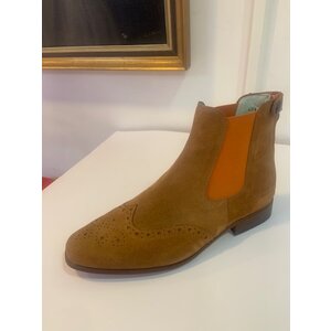 Petrie Rijlaarzen JO039Petrie Oslo ankle boot cognac  EU 4.0