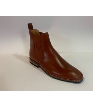 Petrie Rijlaarzen JO011 Petrie Brisbane men ankle boot calf leather cognac UK 5.0