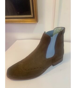 Petrie Rijlaarzen JO140 Petrie Oslo ankle boot brown suede EU 36
