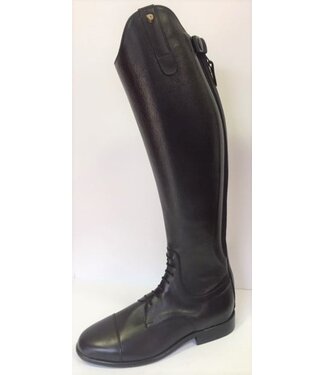 Petrie Jumping Boots (laced) 25% discount J605-5.0 Petrie Meredith laced jumping boot black with elastic stroke 5.0 46-35 N