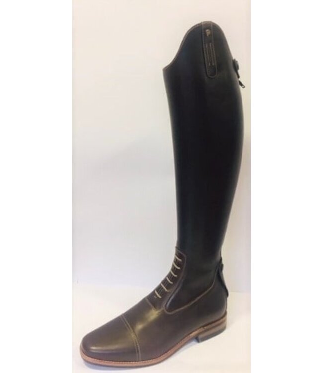 Petrie Jumping Boots (laced) 25% discount J490-7.0 Petrie Aachen in dark brown calf leather 7.0 48-35 custom made