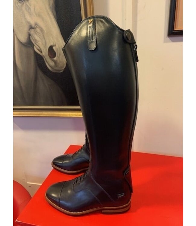 Petrie Jumping Boots (laced) 25% discount J001-4.0  Petrie Coventry blue  calf leather, UK 4.0 45.5 37-35.5