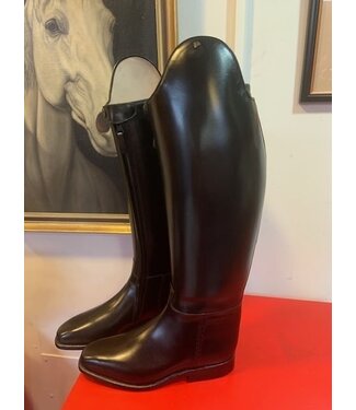 Petrie Rijlaarzen D025-8.0  Petrie Anky Elegance in black calf leather UK size 8.0 47 L45.5 R 43,5 -40