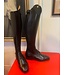 J009-5.0 Petrie Riva black Laced Ridingboot with and top-cuff "stardust"  size 38 48-35 L