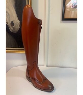 Petrie Rijlaarzen D032-3.0Petrie Significant Dressage in cognac calf leather size 3.0 44-34-33 HE