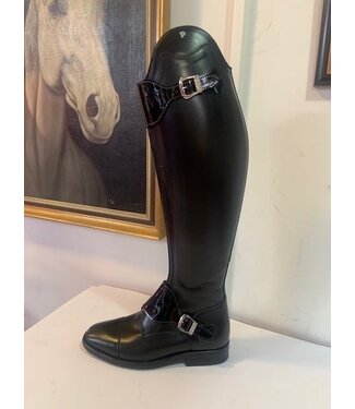 Petrie Polo Boots 25% discount P625-3.5 Petrie Polo Rome black calf leather in UK 3.5 45-36 XHLW