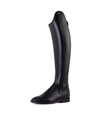 Petrie Siena Nubuck flexible dressage boot with rear zip, also available with decorative trim and decorative top