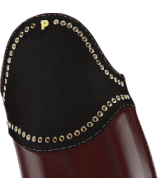 Petrie Rijlaarzen Oval cuff with strass