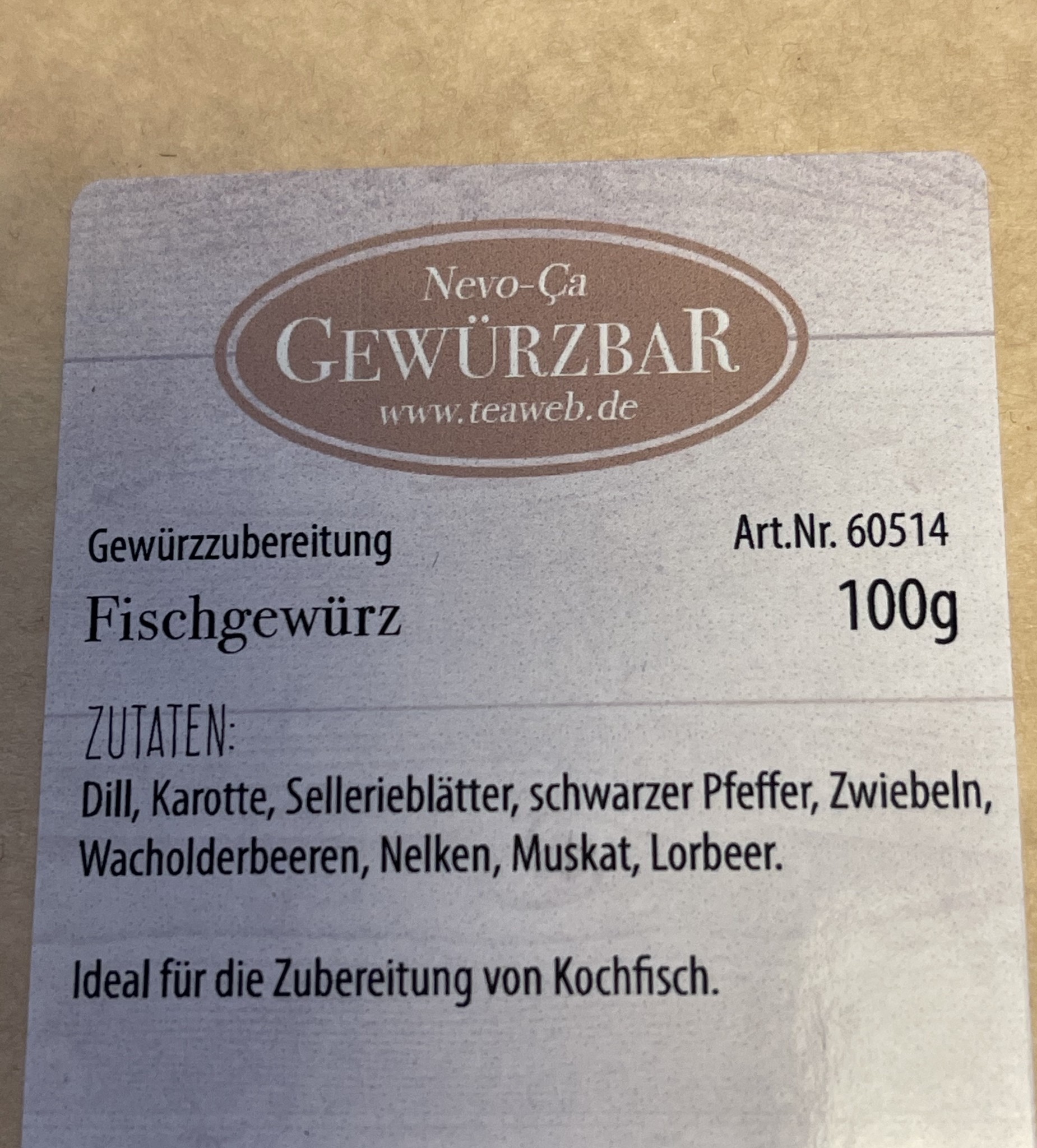 Fisch Gewürz