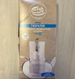 Papier Teefilter mit Einfülllasche M