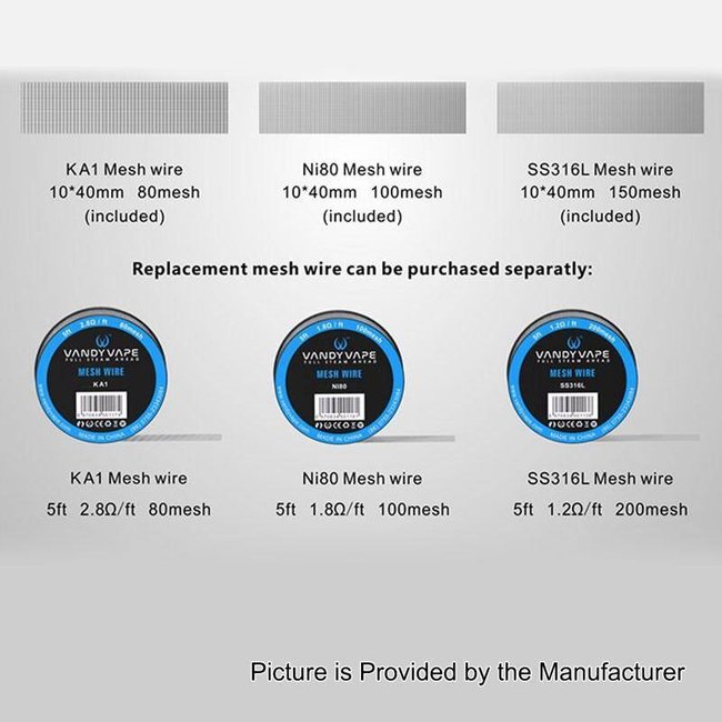 VANDY VAPE Vandy Vape Mesh Wire Spools