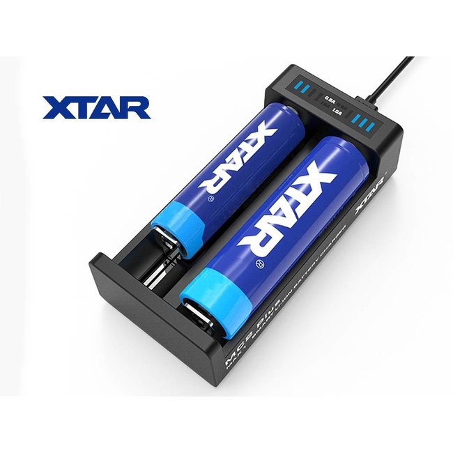 XTAR Xtar MC2 Plus - 2 Schacht USB Akkulader