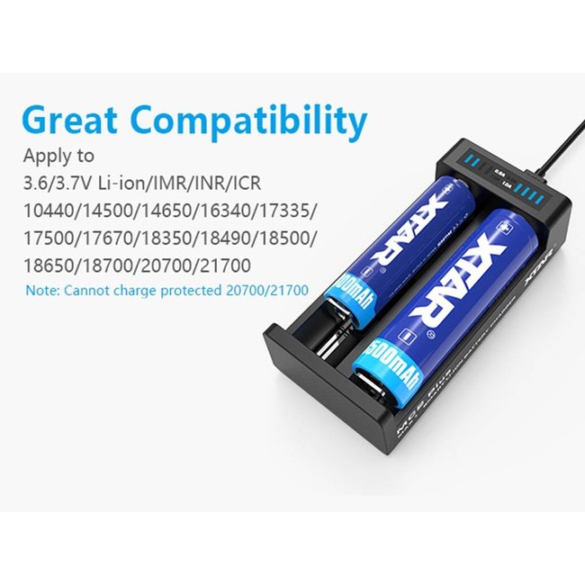 XTAR XTAR MC2 Plus Akkulader