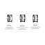 SMOK Smok TFV8 Baby v2 Coils 3er Pack Verdampferköpfe