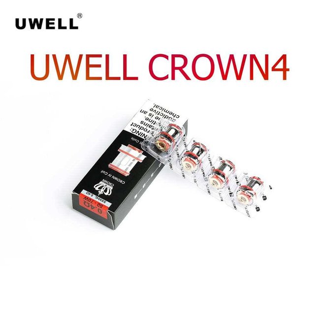 Uwell Uwell Crown 4 (IV) Coil Serie 4er Pack Verdampferköpfe