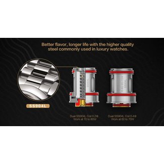 Uwell Uwell Crown 4 (IV) Coil / 4er Pack Verdampferköpfe