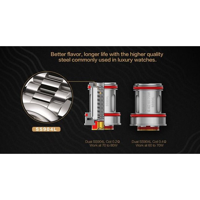 Uwell Uwell Crown 4 (IV) Coil Serie 4er Pack Verdampferköpfe