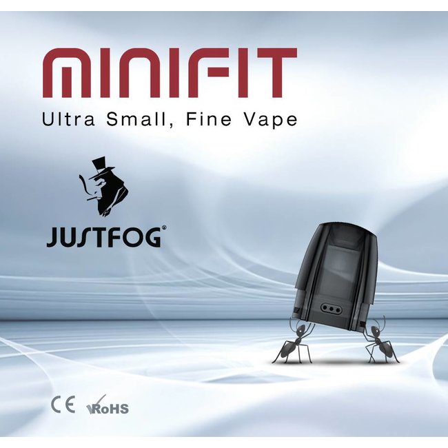 JUSTFOG Justfog Minifit Pod Tank Verdampfer 3 Stück