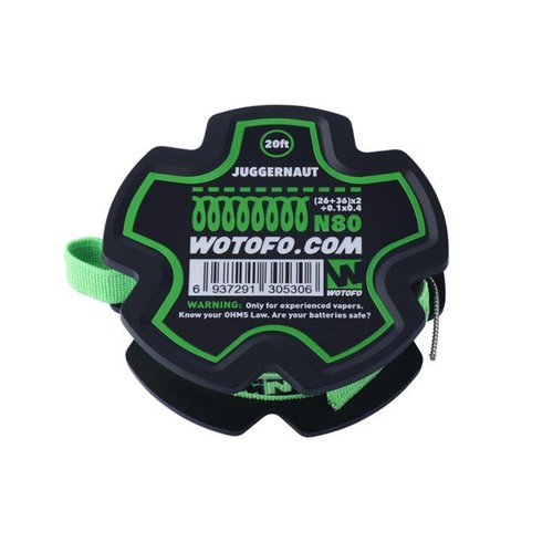 WOTOFO Wotofo Juggernaut Wire 20 feet/spool Wickeldraht WOTOFO Wotofo Juggernaut Wire 20 feet/spool Wickeldraht
