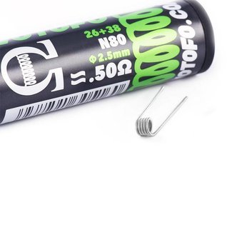 WOTOFO Wotofo Fused Clapton Prebuilt Wire