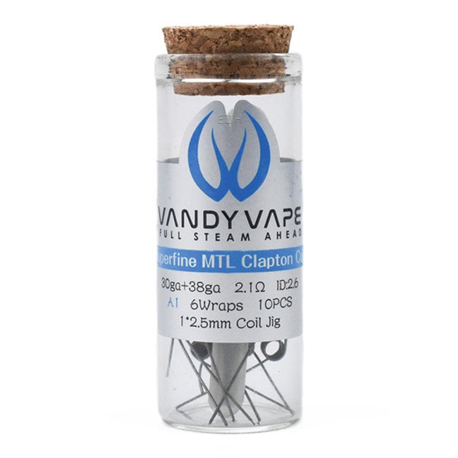 VANDY VAPE Vandy Vape Prebuilt Superfine MTL Fused Coils