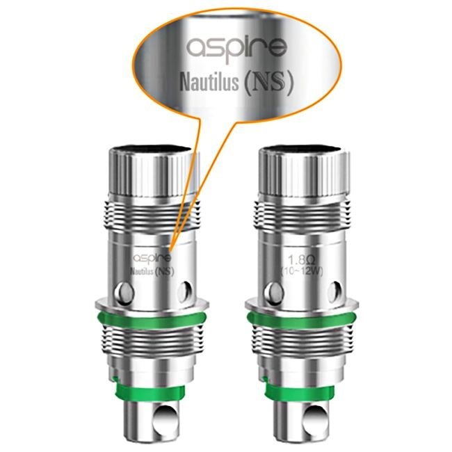 ASPIRE Aspire Nautilus BVC NS Coils 5er Pack