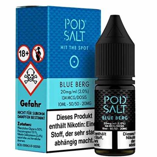 POD SALT Blue Berg 20mg 10ml Liquid by Pod Salt