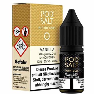 POD SALT Vanilla 11/20mg 10ml Liquid by Pod Salt