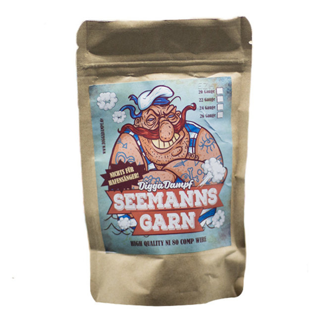 DiggaDampf DiggaDampf - Seemanns Garn NI80 Comp Wire Wickeldraht 4,5m