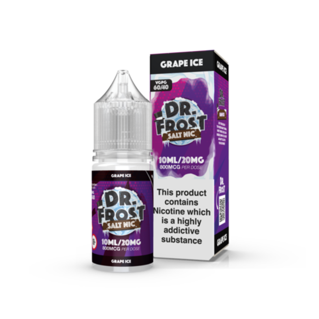 DR Frost Dr. Frost - Grape Ice Nikotinsalz 10ml E-Liquid