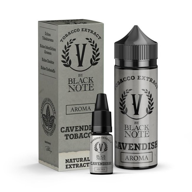 BLACK NOTE V by Black Note - Cavendish - 10 ml Aroma