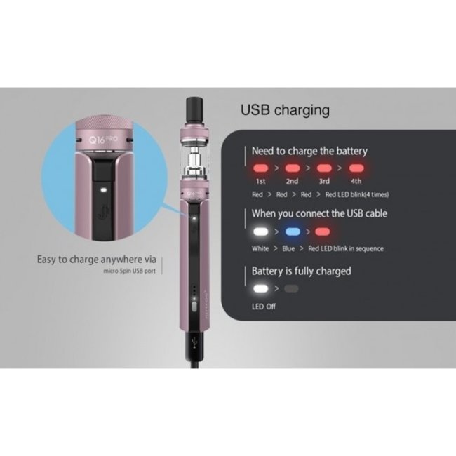 JUSTFOG Justfog Q16 Pro 1,9ml 900mAh Starter Set