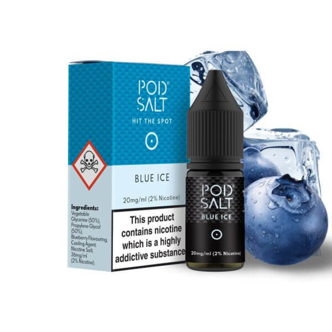 POD SALT Blue Ice Nikotinsalz E-Liquid by Pod Salt